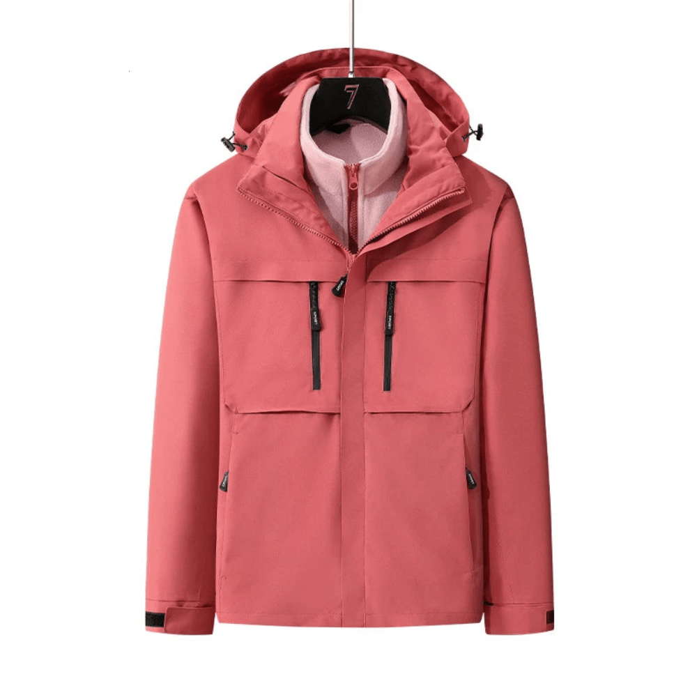 Abigail - Women’s Soft Colour Ski Jacket - Ski Jacket - Pink - Jones & Smith