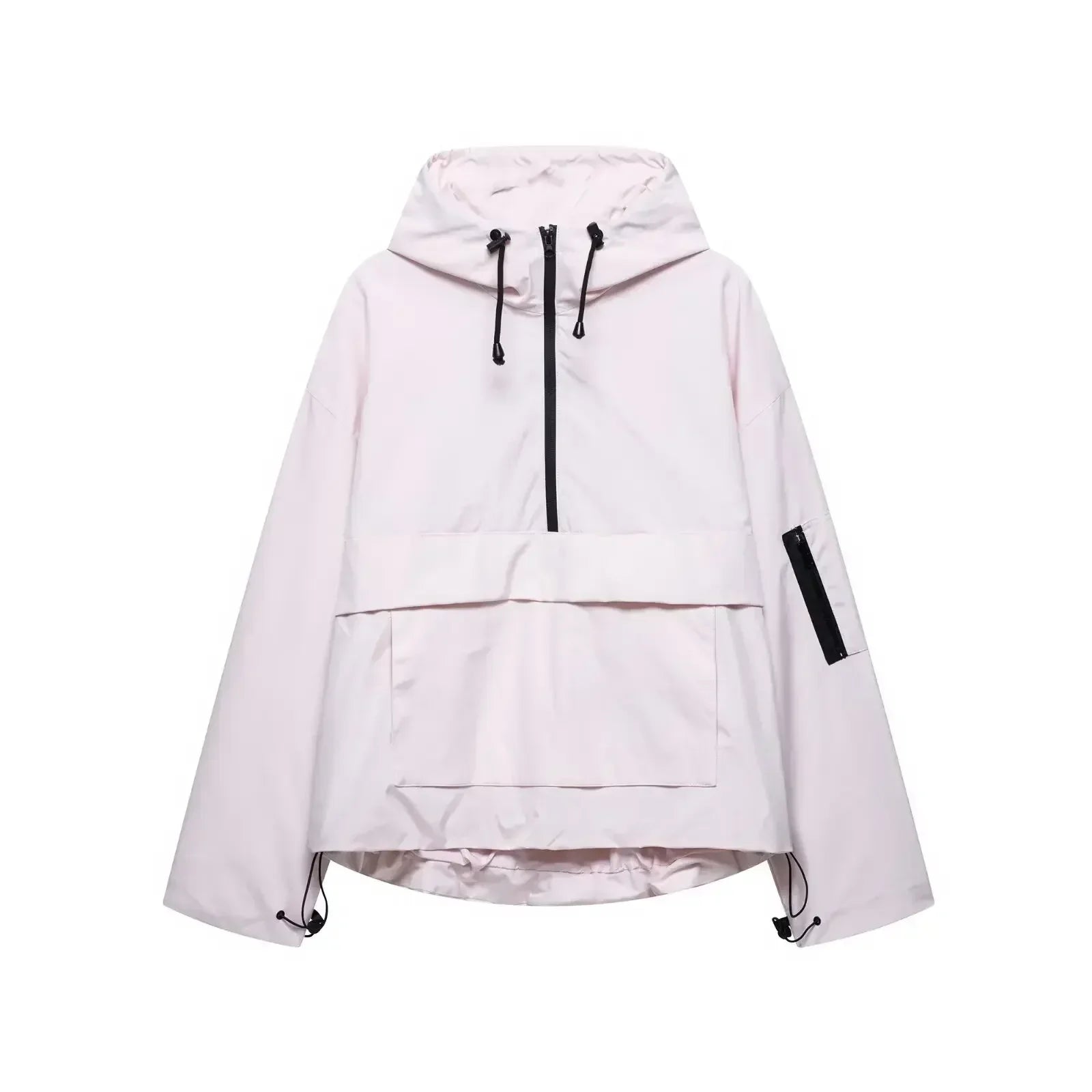 Blair - Women’s Minimal Hooded Winter Ski Jacket - Ski Jacket - White - Jones & Smith