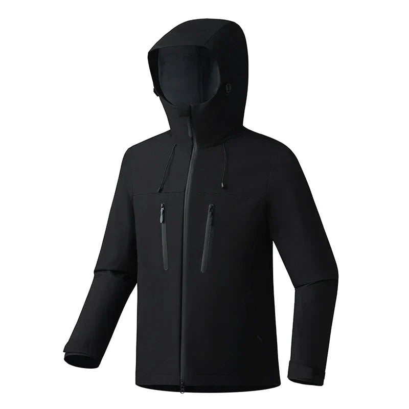 Chloe - Women’s Minimal Winter Ski Jacket - Ski Jacket - Black - Jones & Smith