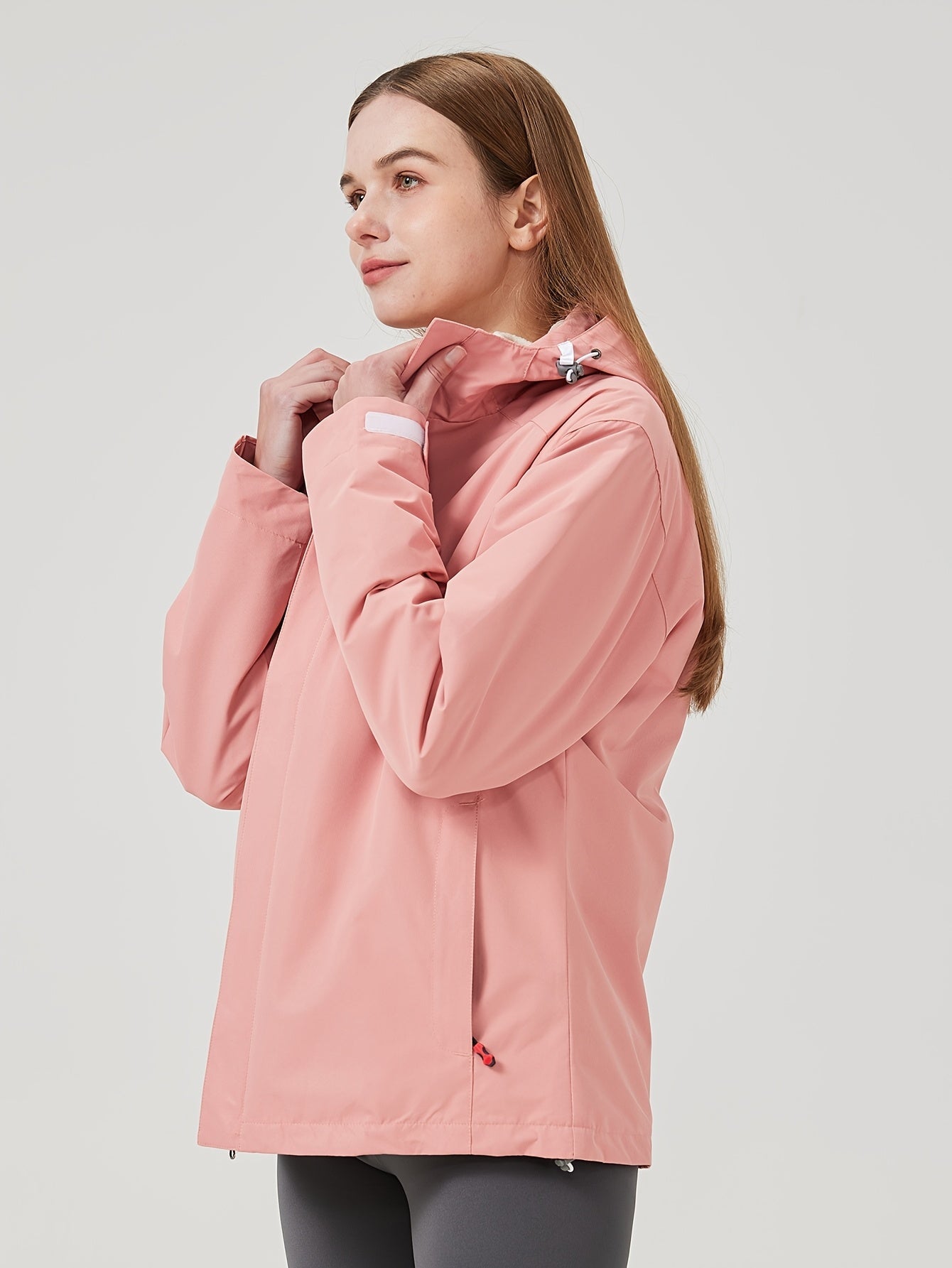 Clara - Women’s Lightweight Winter Ski Jacket - Ski Jacket - Pink - Jones & Smith