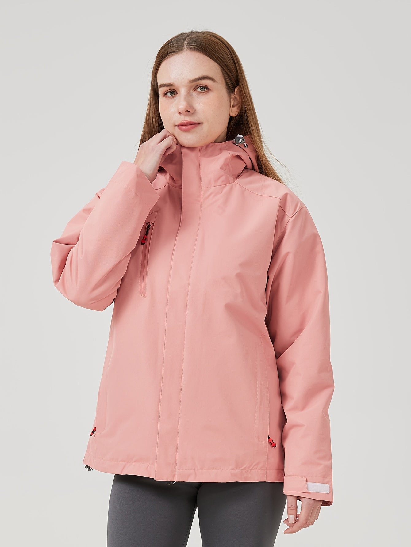 Clara - Women’s Lightweight Winter Ski Jacket - Ski Jacket - Pink - Jones & Smith