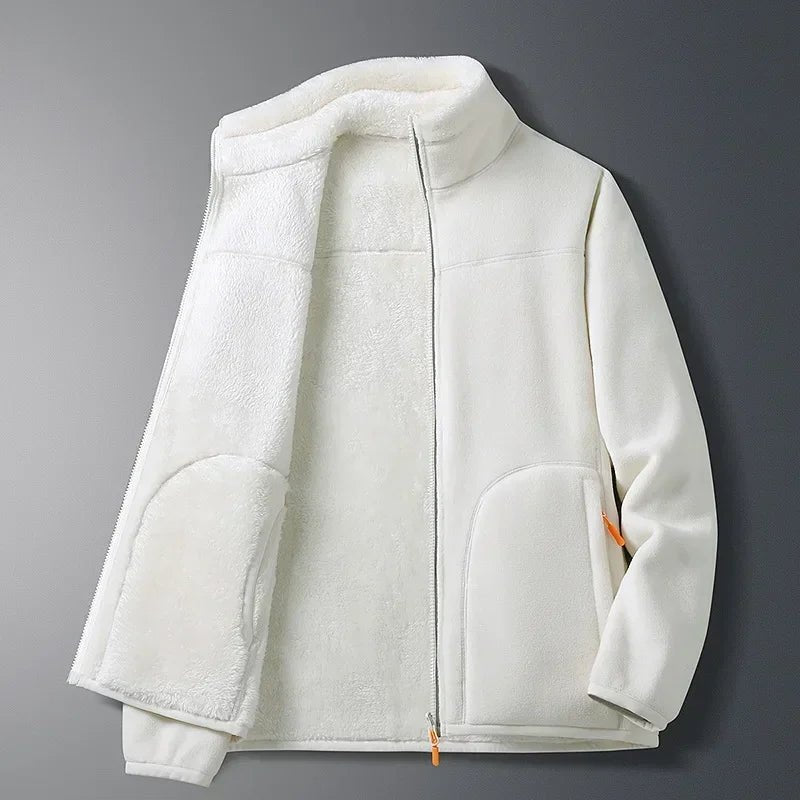 Danielle - Women’s Soft Winter Ski Jacket - Ski Jacket - White - Jones & Smith