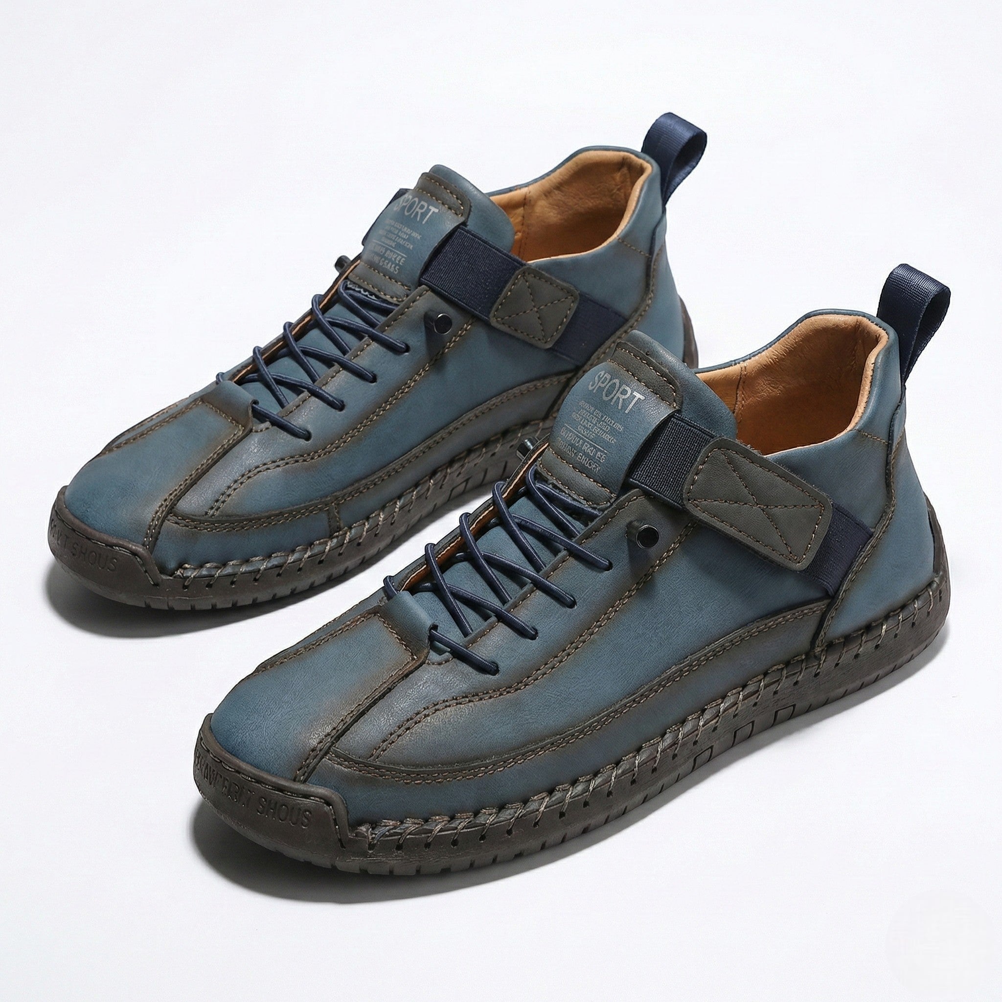 Elodie - Women's Lightweight Trainers - Shoes - Navy - Jones & Smith