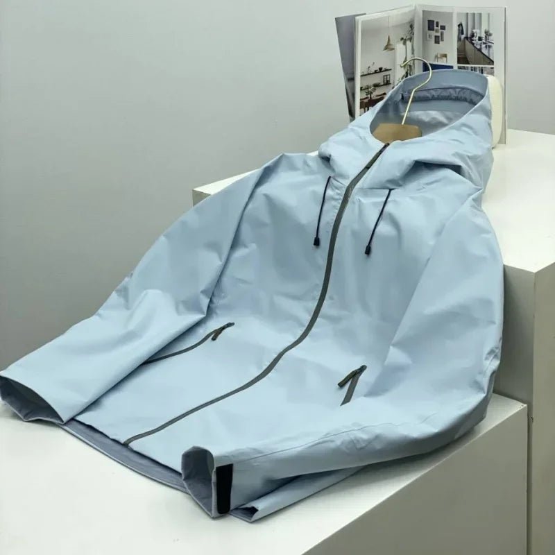 Harry - Men’s Lightweight Waterproof Winter Ski Jacket - Ski Jacket - Blue - Jones & Smith