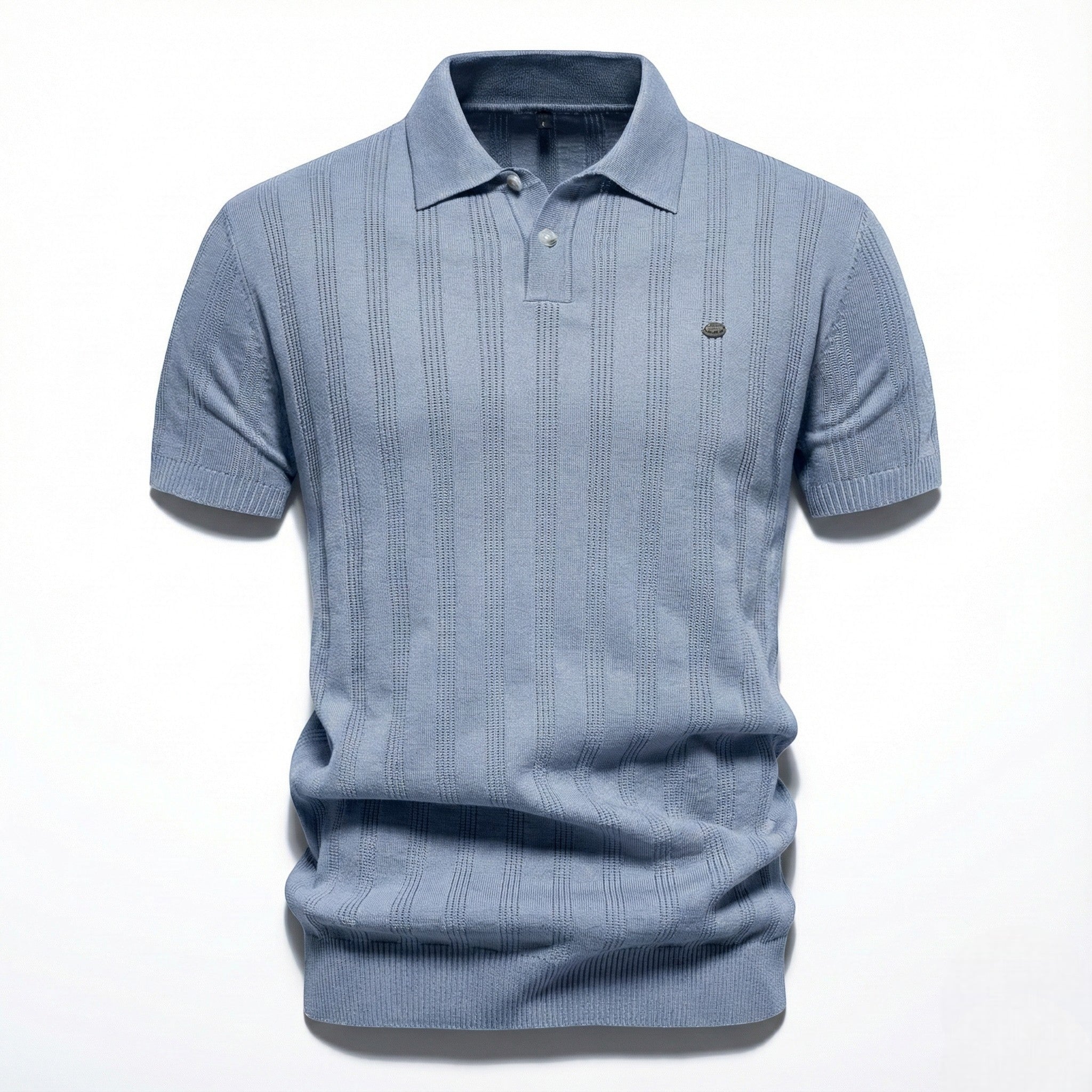 Hugo - Men's Tailored Fit Polo Shirt - Tops, T-shirts & Shirts - Blue - Jones & Smith