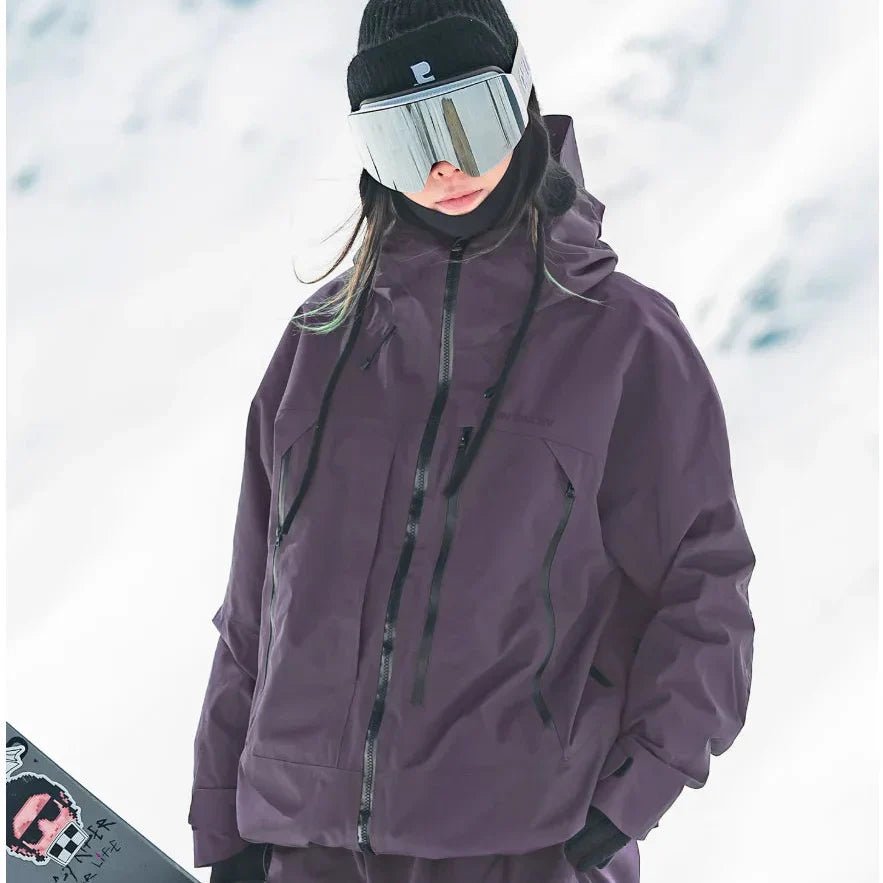 Kaitlyn - Women’s Waterproof Ski Jacket - Ski Jacket - Purple - Jones & Smith