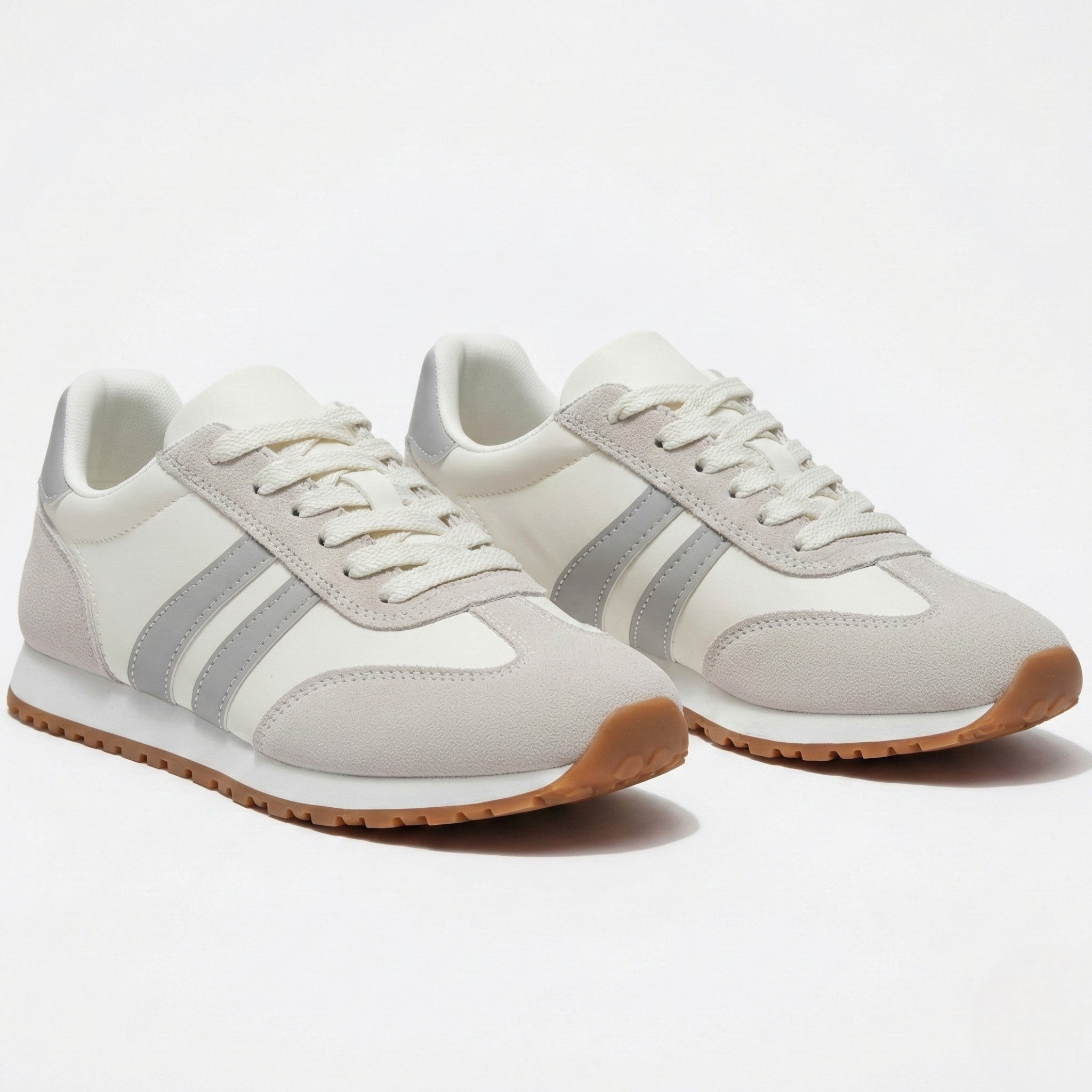 Lily – Women's Comfortable Orthopaedic Sneakers – Lightweight & Supportive - Shoes - Grey - Jones & Smith