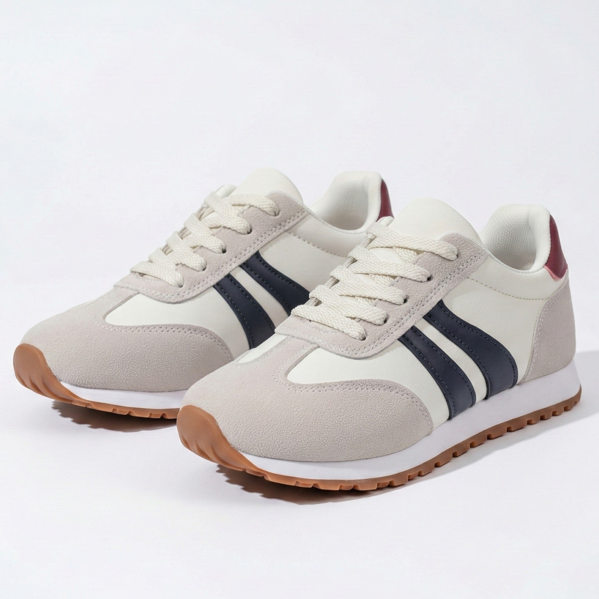 Lily – Women's Comfortable Orthopaedic Sneakers – Lightweight & Supportive - Shoes - Navy Blue - Jones & Smith