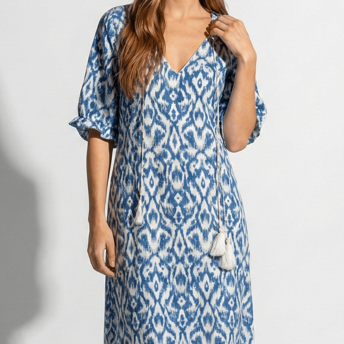 Lucy - Women's Bohemian Maxi Dress with Loose Summer Fit - Dresses - Style 5 - Jones & Smith