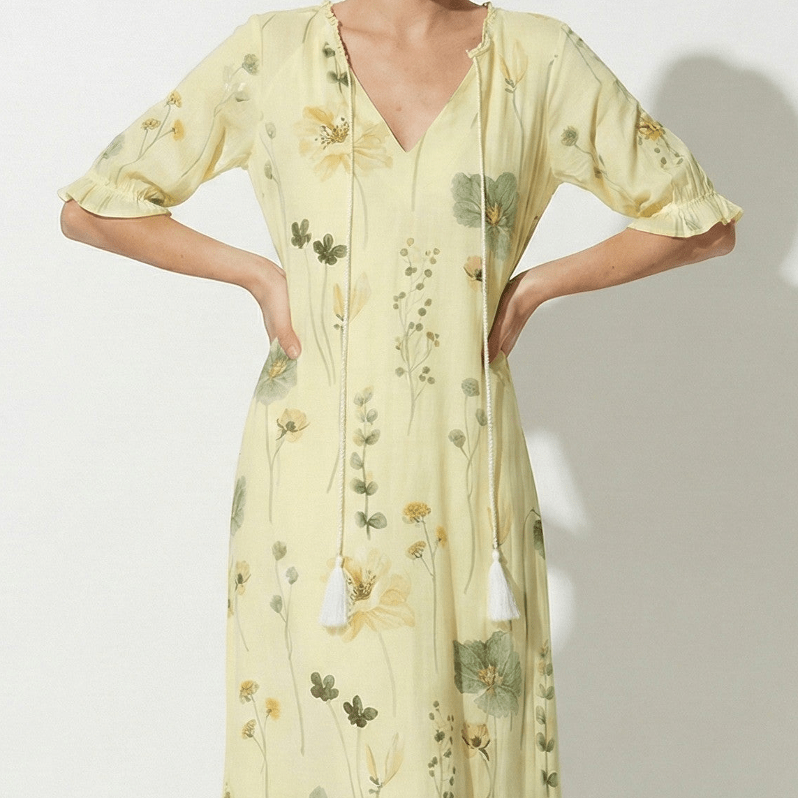 Lucy - Women's Bohemian Maxi Dress with Loose Summer Fit - Dresses - Style 2 - Jones & Smith