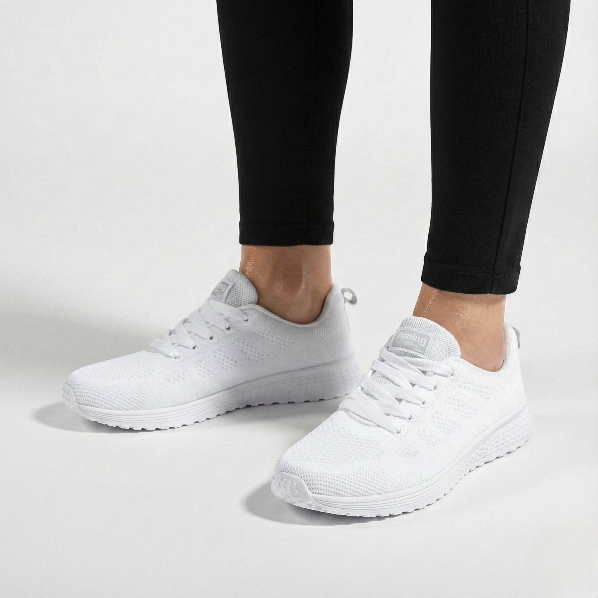 Lydia - Women’s Lightweight Orthopaedic Walking Shoes - Shoes - White - Jones & Smith