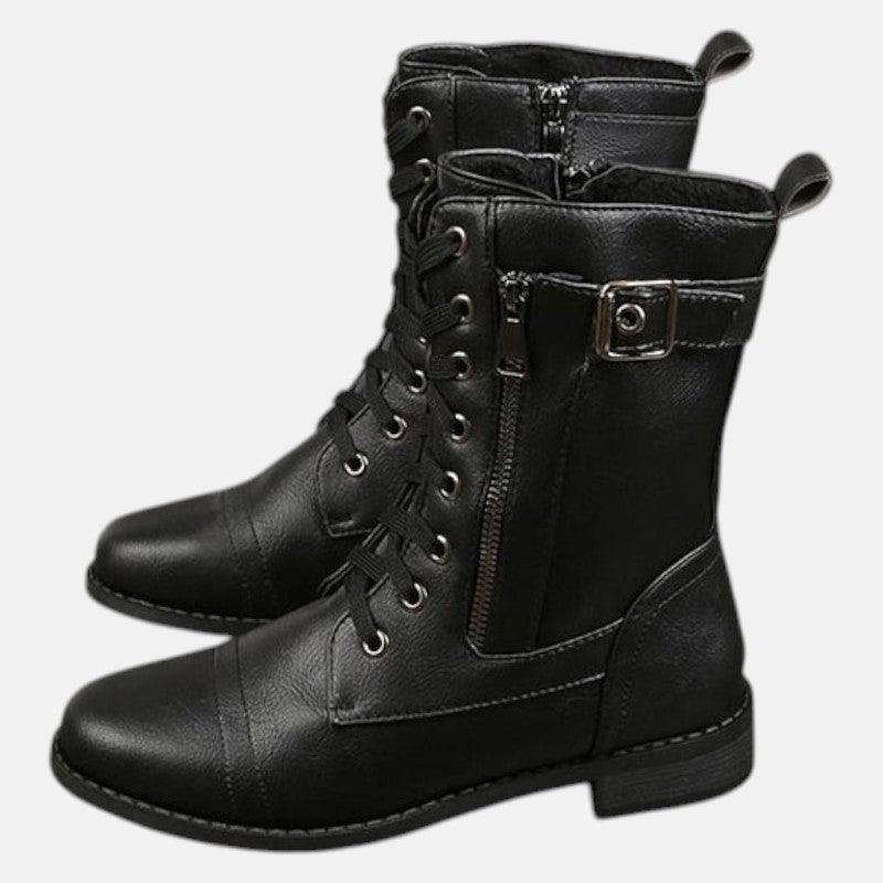 Sarena – Women's Ankle Boots with Zip Orthopaedic Winter Boots - Boots - Black - Jones & Smith