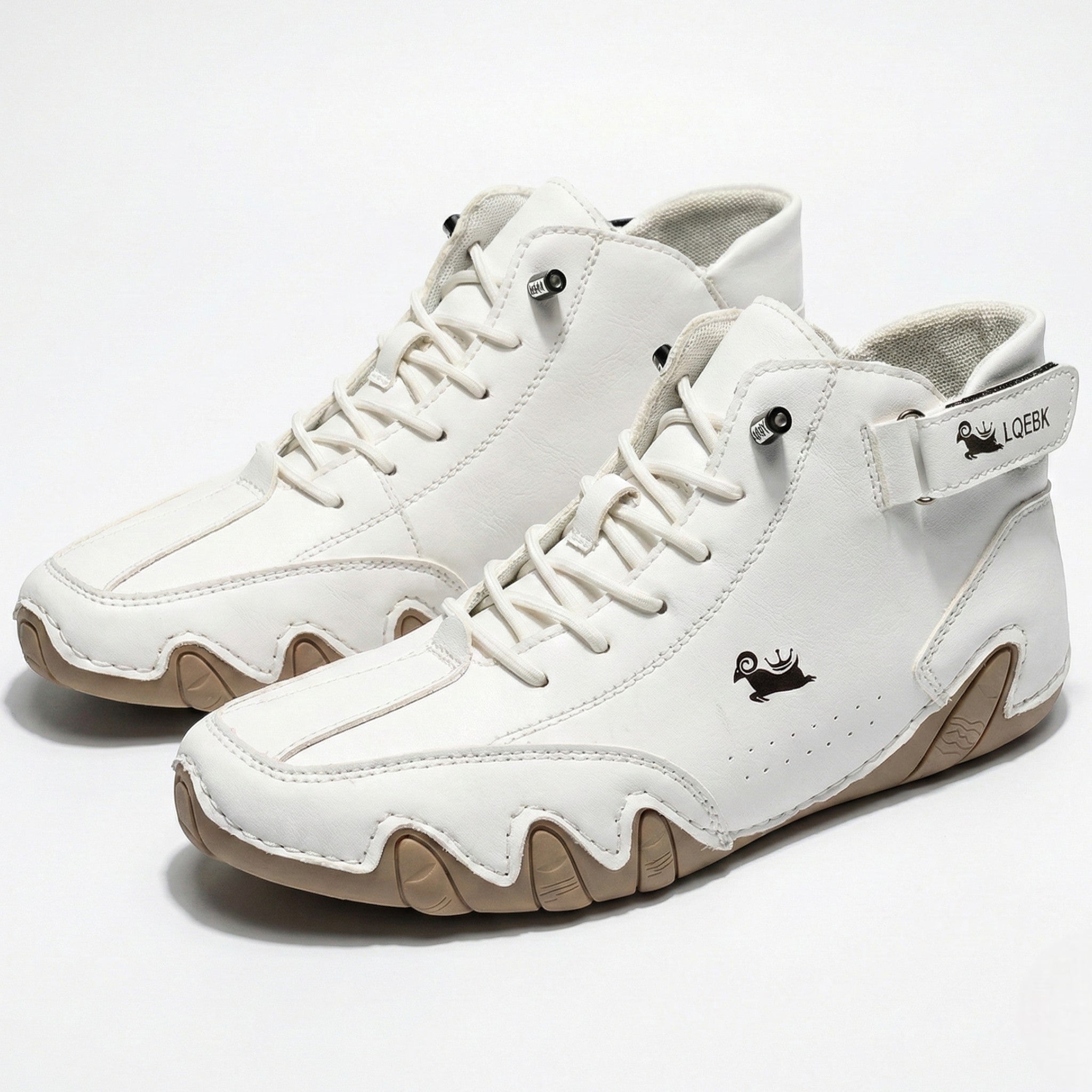 Thomas - Men's Non - Slip Barefoot Shoes - Shoes - White - Jones & Smith