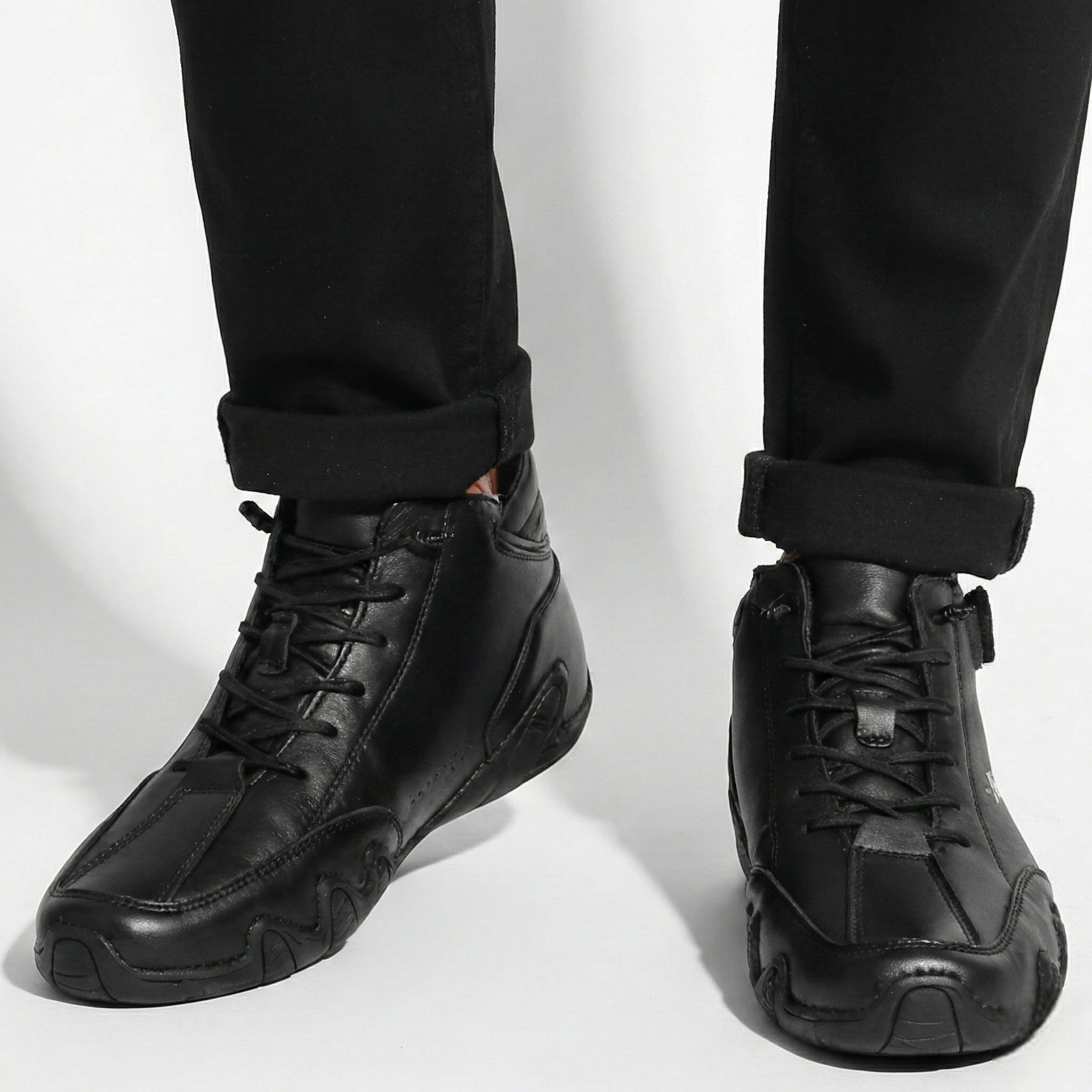 Thomas - Men's Non - Slip Barefoot Shoes - Shoes - Black - Jones & Smith