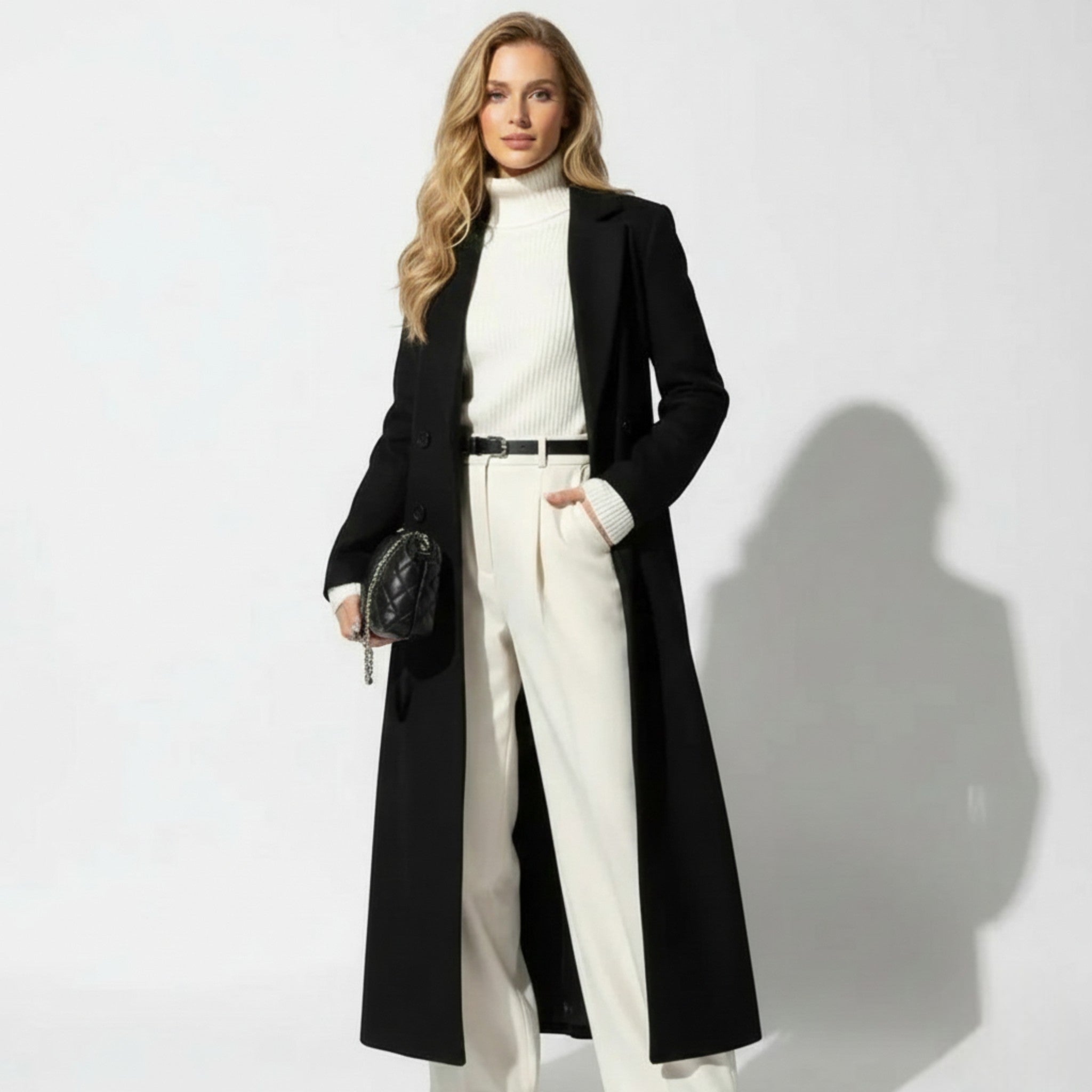 Ines – Women's Longline Tailored Coat