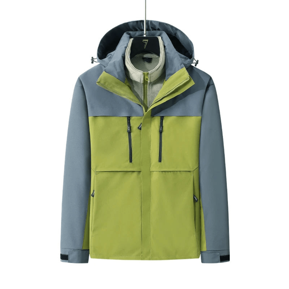 Abigail - Women’s Soft Colour Ski Jacket - Ski Jacket - Green - Jones & Smith