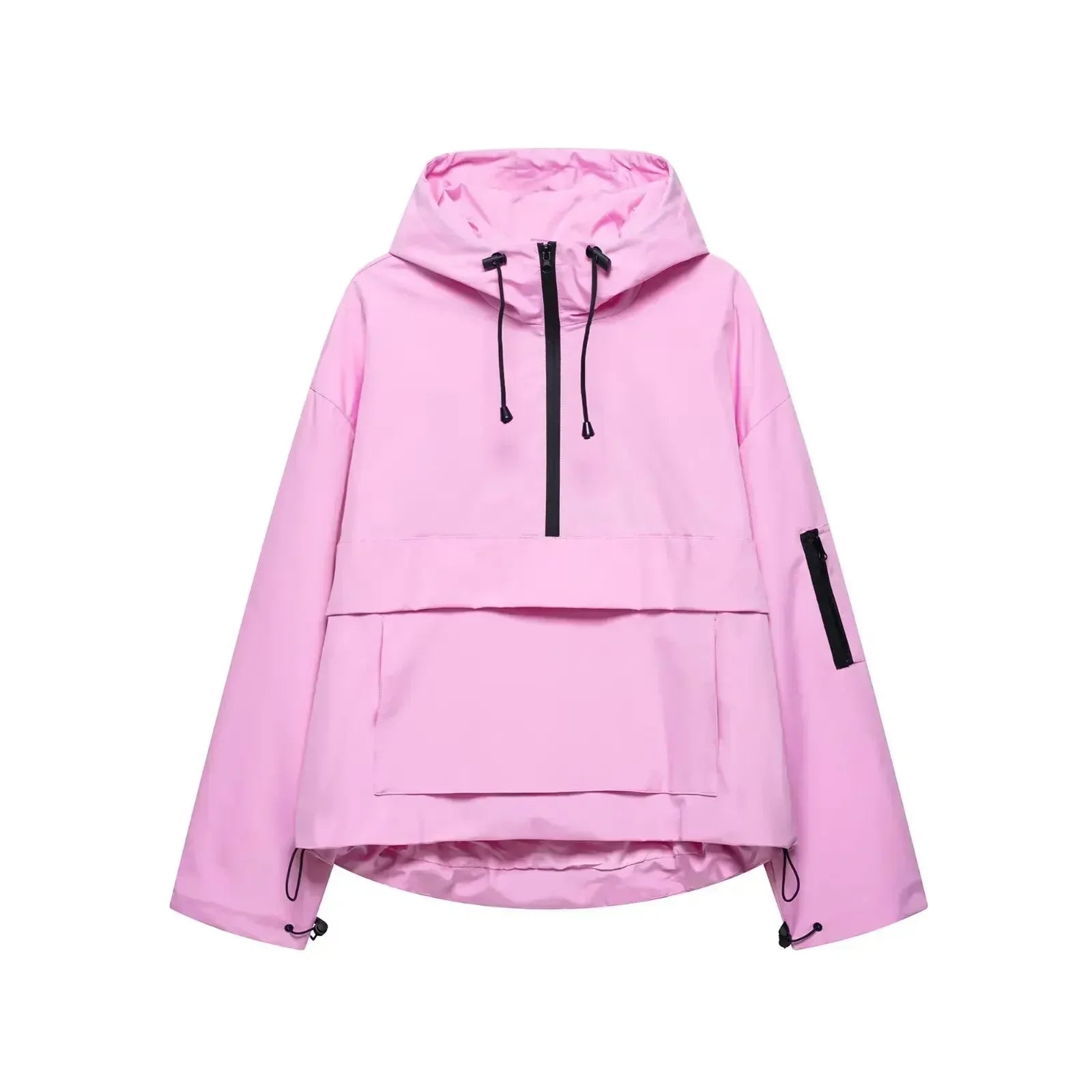 Blair - Women’s Minimal Hooded Winter Ski Jacket - Ski Jacket - Pink - Jones & Smith