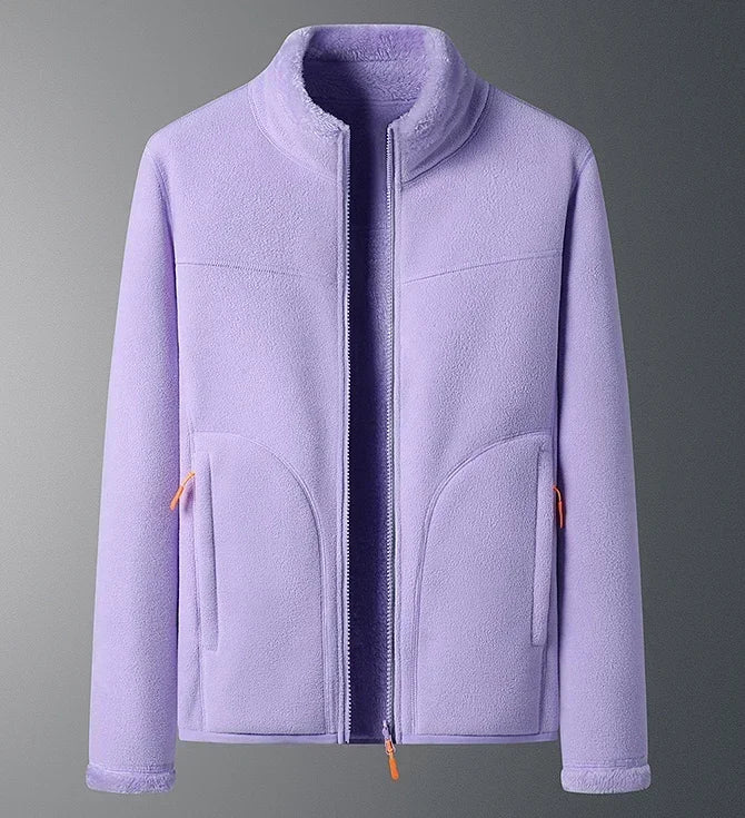 Danielle - Women’s Soft Winter Ski Jacket - Ski Jacket - Purple - Jones & Smith