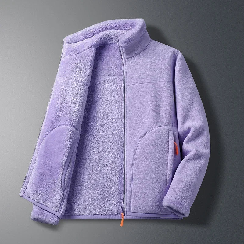 Danielle - Women’s Soft Winter Ski Jacket - Ski Jacket - Purple - Jones & Smith