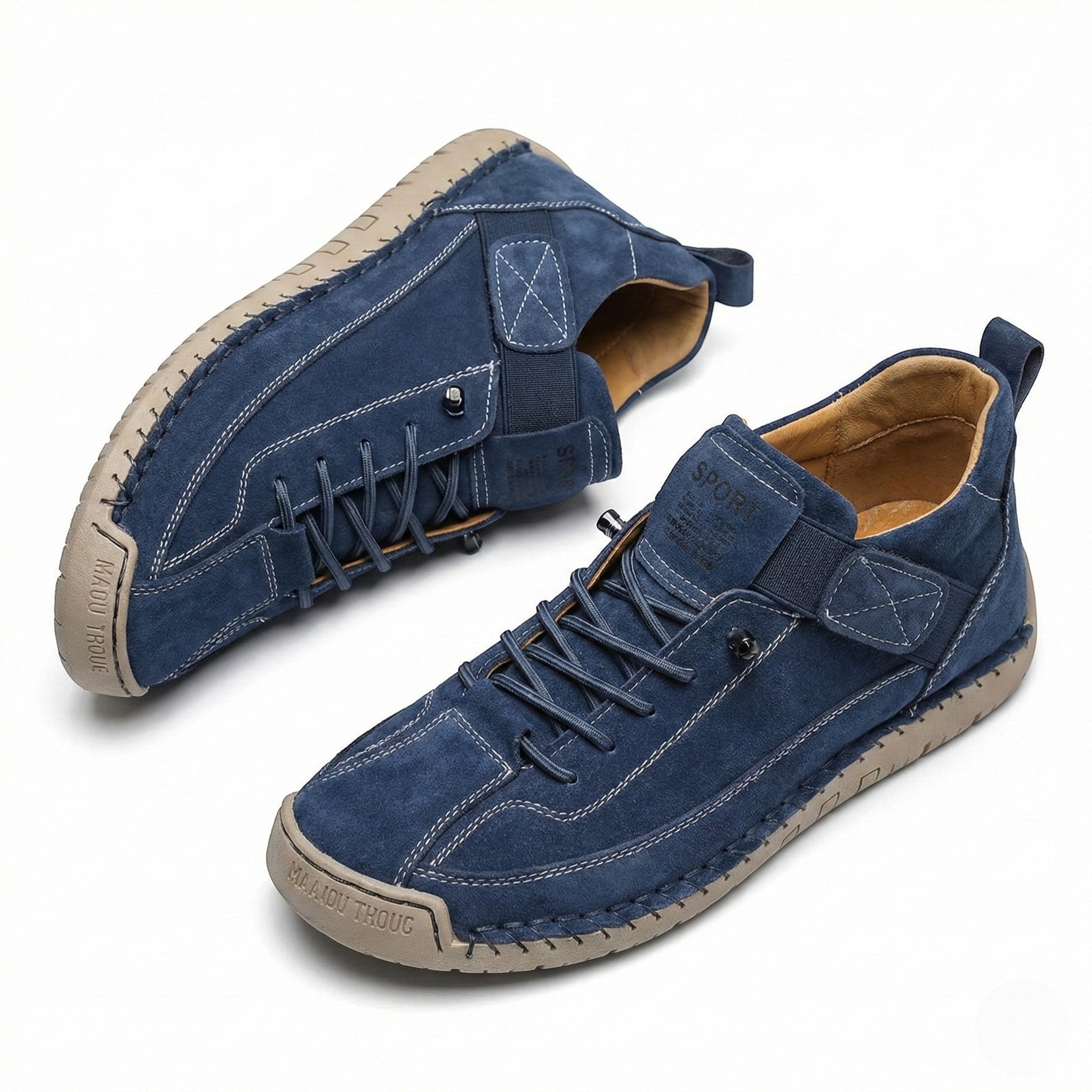 Elodie - Women's Lightweight Trainers - Shoes - Blue - Jones & Smith