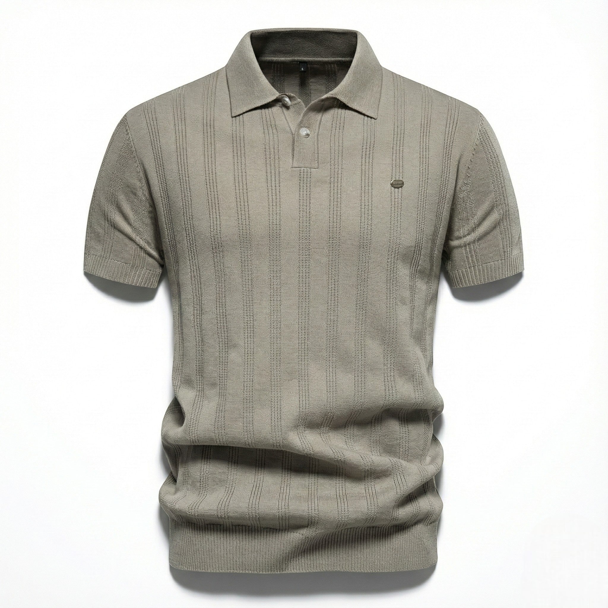 Hugo - Men's Tailored Fit Polo Shirt - Tops, T-shirts & Shirts - Grey - Jones & Smith