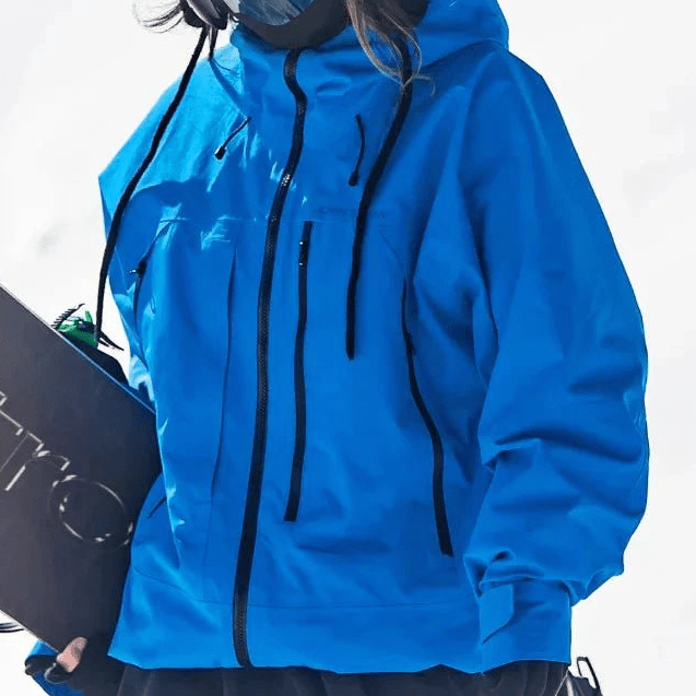 Kaitlyn - Women’s Waterproof Ski Jacket - Ski Jacket - Blue - Jones & Smith