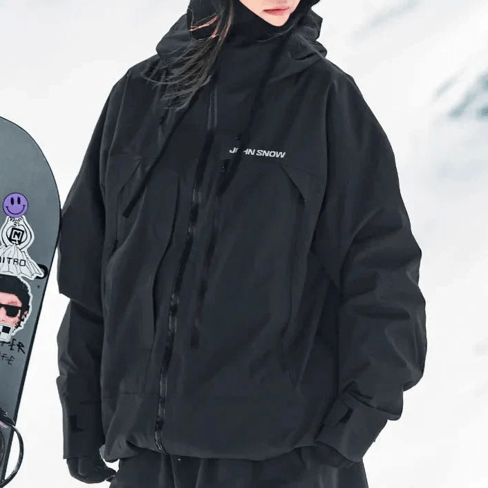 Kaitlyn - Women’s Waterproof Ski Jacket - Ski Jacket - Black - Jones & Smith