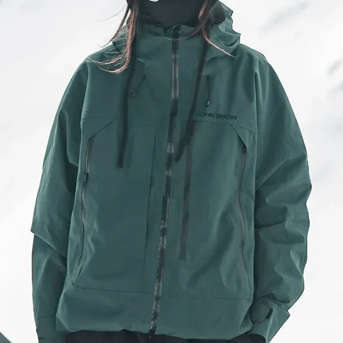 Kaitlyn - Women’s Waterproof Ski Jacket - Ski Jacket - Green - Jones & Smith