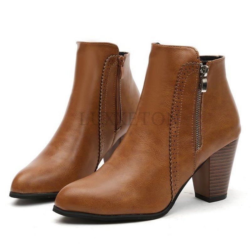 Lena – Elegant Ankle Boots - Boots - Jones & Smith