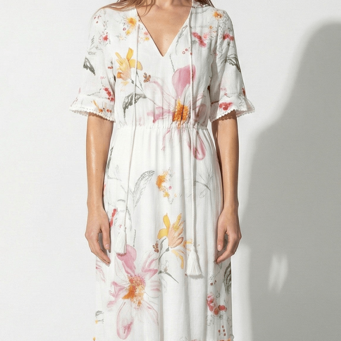 Lucy - Women's Bohemian Maxi Dress with Loose Summer Fit - Dresses - Style 6 - Jones & Smith