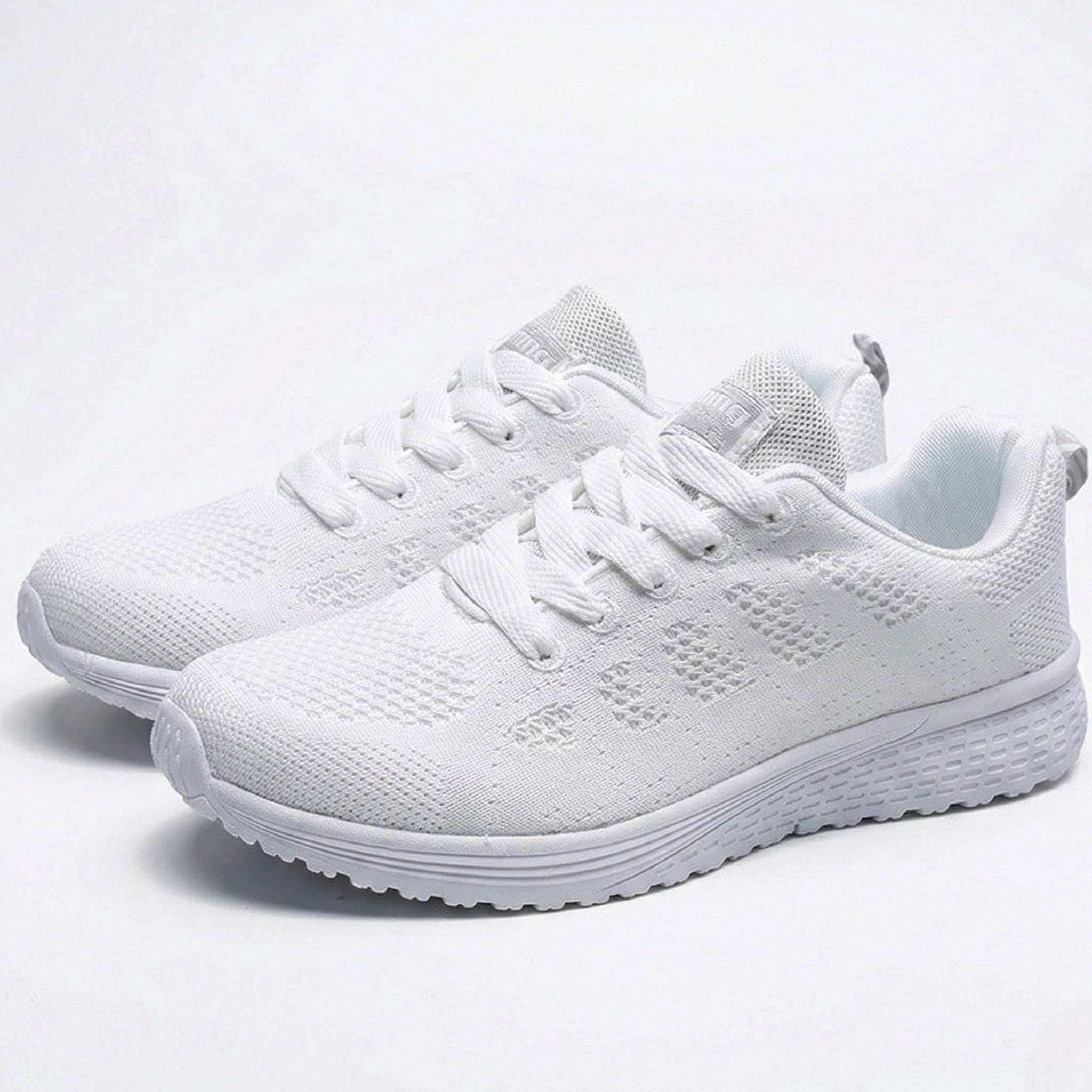 Lydia - Women’s Lightweight Orthopaedic Walking Shoes - Shoes - White - Jones & Smith