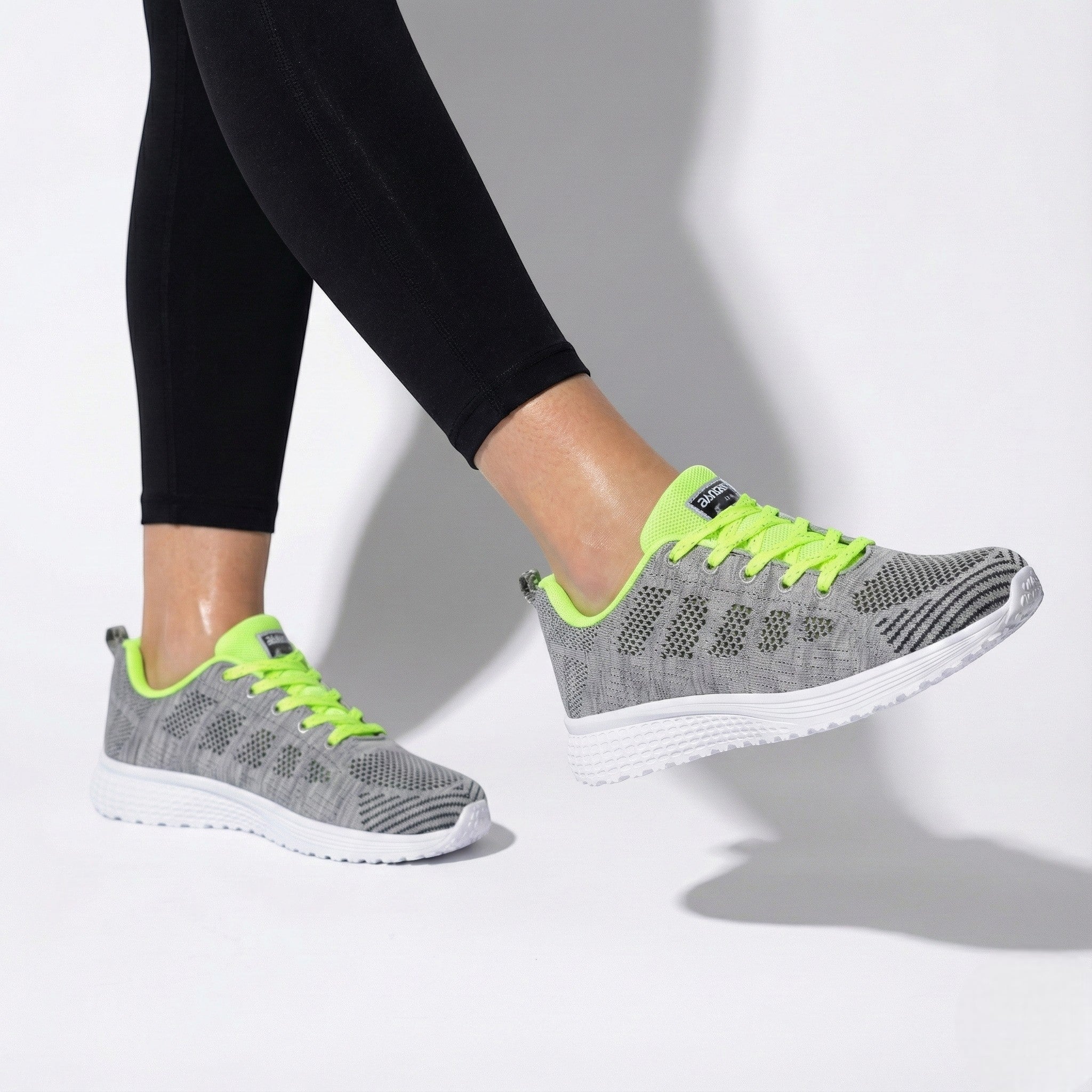 Lydia - Women’s Lightweight Orthopaedic Walking Shoes - Shoes - Green - Jones & Smith