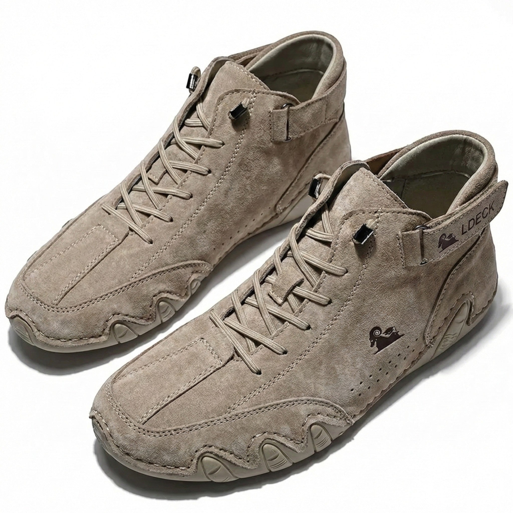 Thomas - Men's Non - Slip Barefoot Shoes - Shoes - Khaki - Jones & Smith