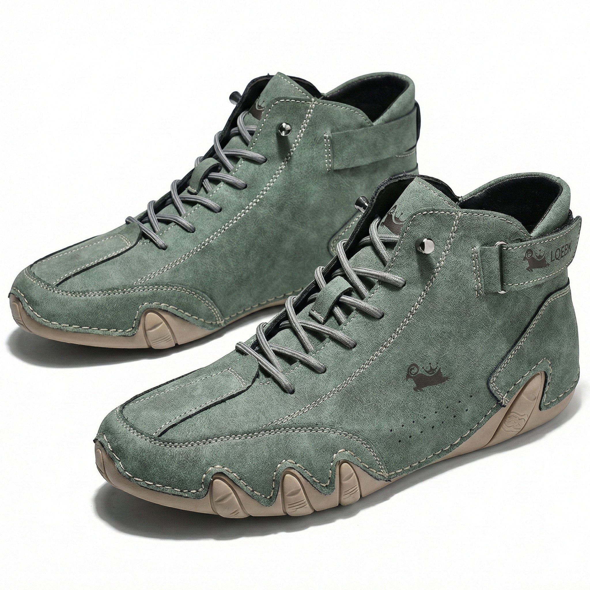 Thomas - Men's Non - Slip Barefoot Shoes - Shoes - Green - Jones & Smith